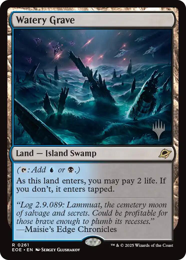 Watery Grave [Edge of Eternities Promo Pack] | Eastridge Sports Cards & Games