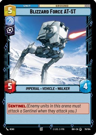 Blizzard Force AT-ST (70/104) - Intro Battle Hoth