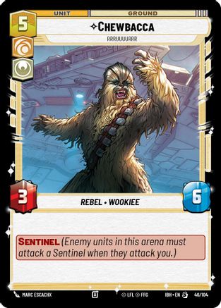 Chewbacca - Rrruuuurrr (46/104) (46/104) - Intro Battle Hoth