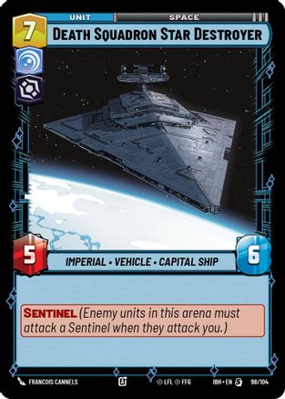 Death Squadron Star Destroyer (98/104) (98/104) - Intro Battle Hoth