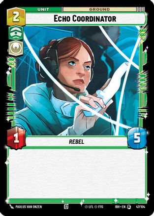 Echo Coordinator (47/104) (47/104) - Intro Battle Hoth