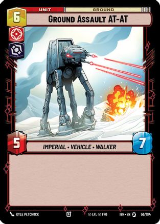 Ground Assault AT-AT (56/104) - Intro Battle Hoth