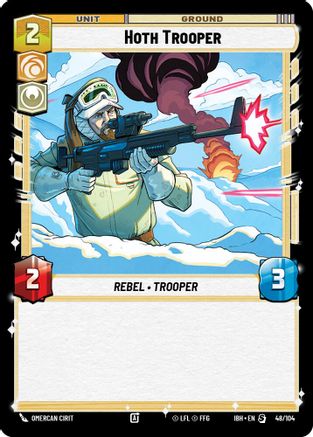 Hoth Trooper (48/104) (48/104) - Intro Battle Hoth