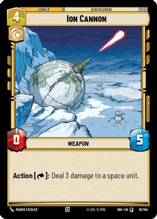 Ion Cannon (16/104) - Intro Battle Hoth