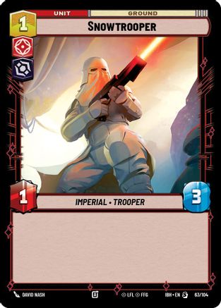 Snowtrooper (63/104) - Intro Battle Hoth
