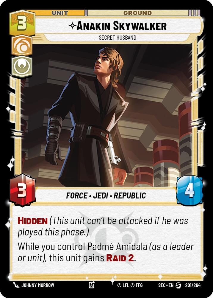 Anakin Skywalker (201/264) - Secret Husband (201/264) [Secrets of Power] | Eastridge Sports Cards & Games