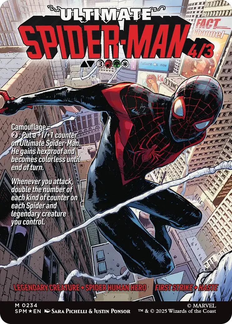 Miles Morales (0234) (Borderless) [Marvel's Spider-Man] | Eastridge Sports Cards & Games
