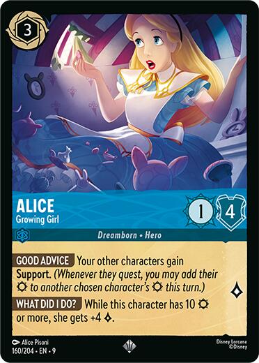 Alice - Growing Girl (160/204) [Fabled] | Eastridge Sports Cards & Games