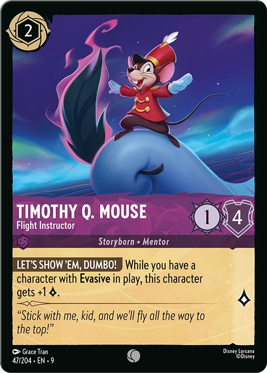 Timothy Q. Mouse - Flight Instructor (47/204) [Fabled] | Eastridge Sports Cards & Games