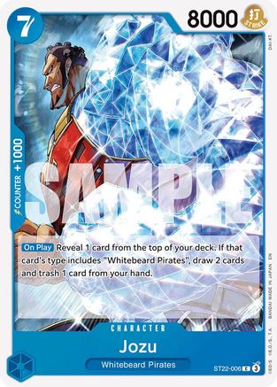 Jozu (ST22-006) - Starter Deck 22: Ace & Newgate