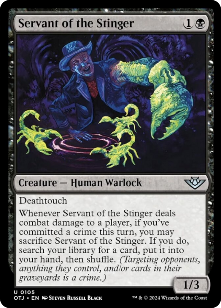 Servant of the Stinger [Outlaws of Thunder Junction] | Eastridge Sports Cards & Games