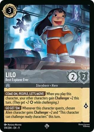 Lilo - Best Explorer Ever (174/204) [Fabled] | Eastridge Sports Cards & Games