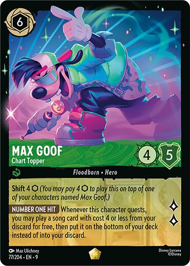 Max Goof - Chart Topper (77/204) [Fabled] | Eastridge Sports Cards & Games