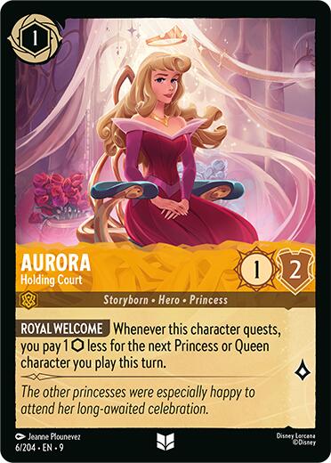 Aurora - Holding Court (6/204) [Fabled] | Eastridge Sports Cards & Games
