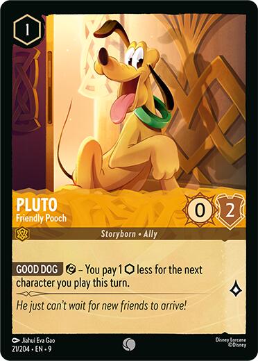Pluto - Friendly Pooch (21/204) [Fabled] | Eastridge Sports Cards & Games