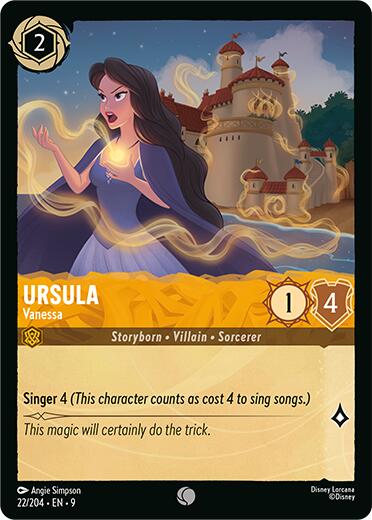 Ursula - Vanessa (22/204) [Fabled] | Eastridge Sports Cards & Games