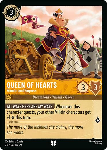 Queen of Hearts - Wonderland Empress (23/204) [Fabled] | Eastridge Sports Cards & Games