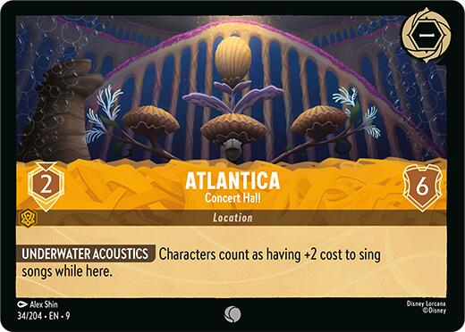 Atlantica - Concert Hall (34/204) [Fabled] | Eastridge Sports Cards & Games