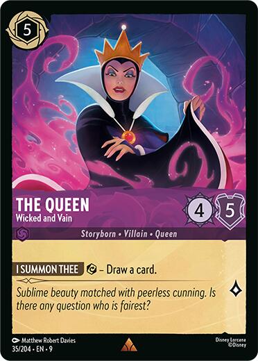 The Queen - Wicked and Vain (35/204) [Fabled] | Eastridge Sports Cards & Games