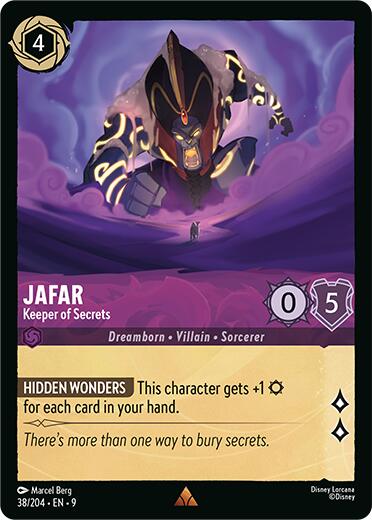 Jafar - Keeper of Secrets (38/204) [Fabled] | Eastridge Sports Cards & Games