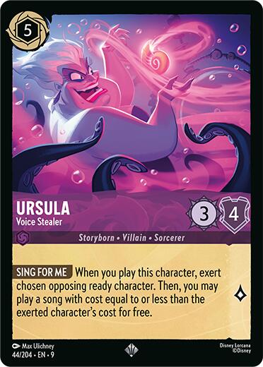 Ursula - Voice Stealer (44/204) [Fabled] | Eastridge Sports Cards & Games