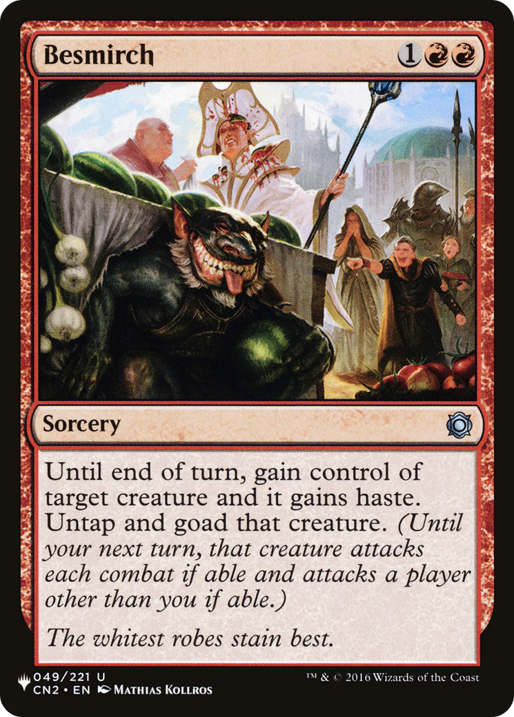 Besmirch [The List] | Eastridge Sports Cards & Games