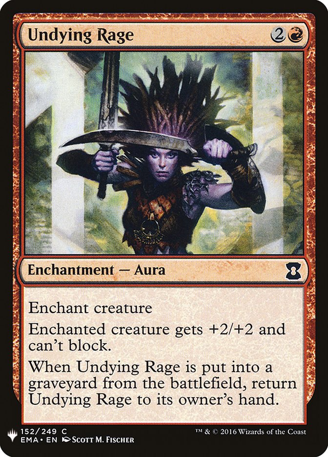 Undying Rage [Mystery Booster] | Eastridge Sports Cards & Games