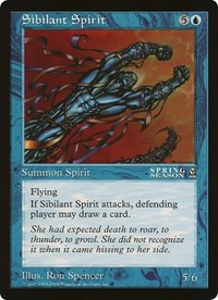 Sibilant Spirit (Oversized) [Oversize Cards] | Eastridge Sports Cards & Games