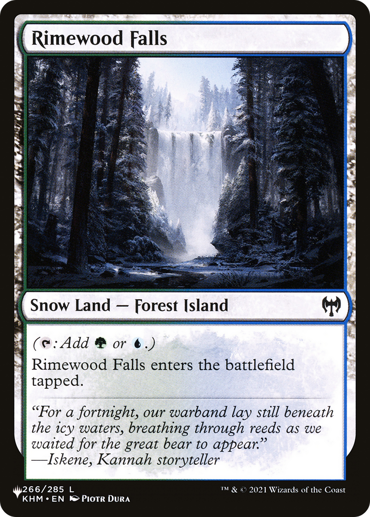 Rimewood Falls [Secret Lair: From Cute to Brute] | Eastridge Sports Cards & Games