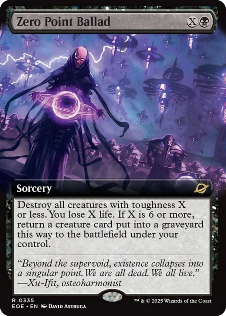 Zero Point Ballad (Extended Art) [Edge of Eternities] | Eastridge Sports Cards & Games