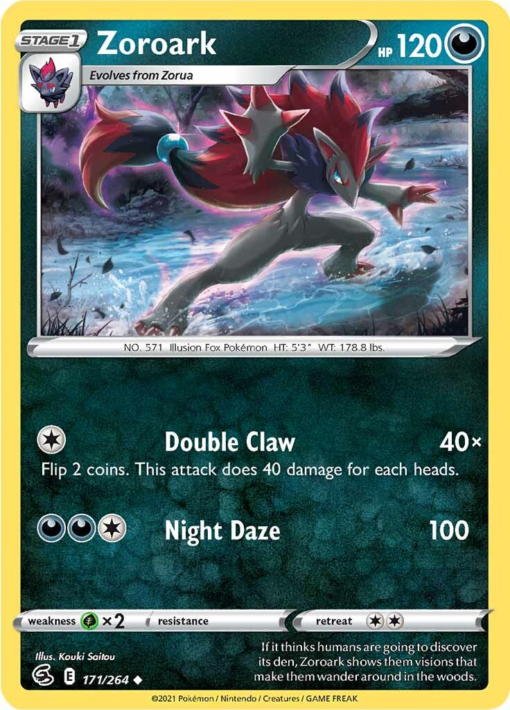 Zoroark (171/264) [Sword & Shield: Fusion Strike] | Eastridge Sports Cards & Games