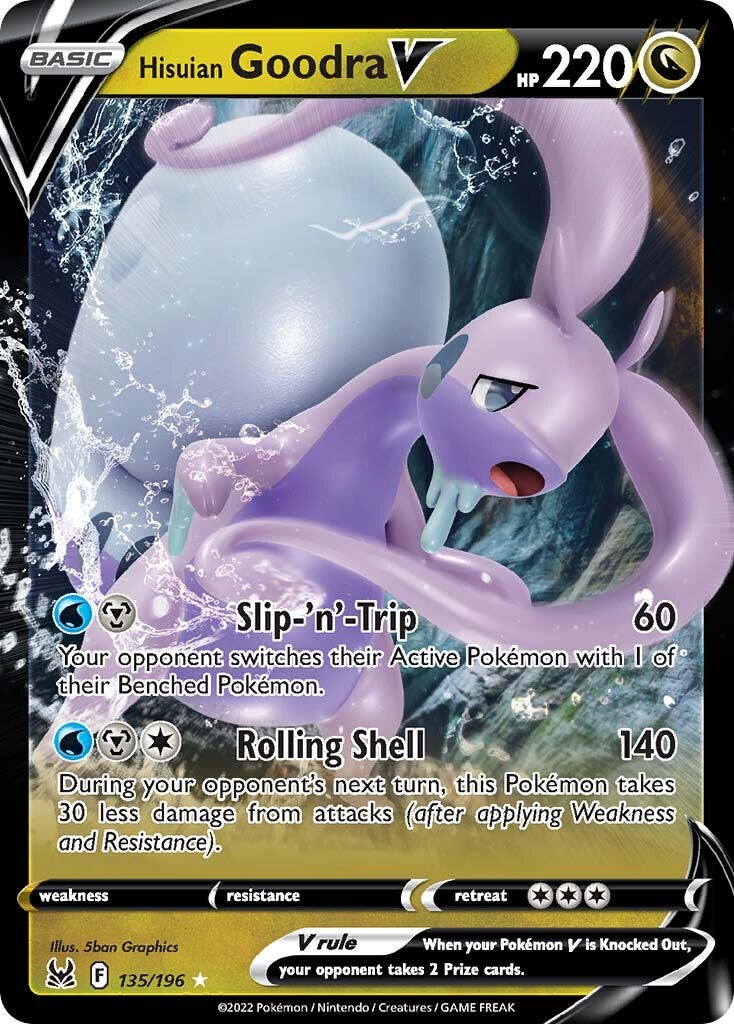 Hisuian Goodra V (135/196) [Sword & Shield: Lost Origin] | Eastridge Sports Cards & Games