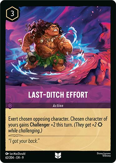 Last-Ditch Effort (62/204) [Fabled] | Eastridge Sports Cards & Games