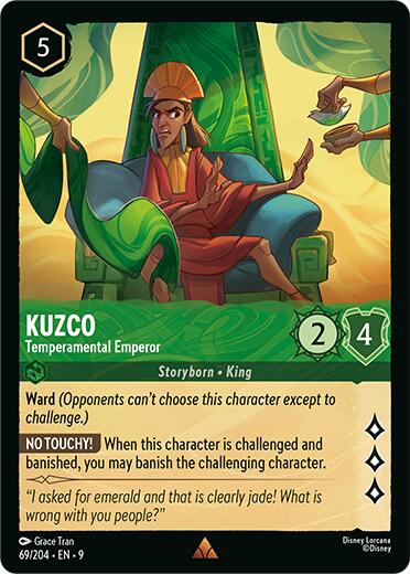 Kuzco - Temperamental Emperor (69/204) [Fabled] | Eastridge Sports Cards & Games