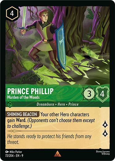 Prince Phillip - Warden of the Woods (72/204) [Fabled] | Eastridge Sports Cards & Games
