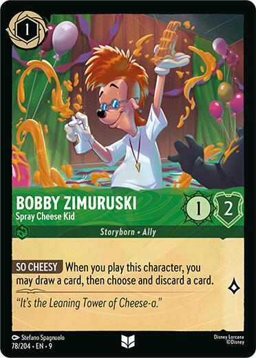 Bobby Zimuruski - Spray Cheese Kid (78/204) [Fabled] | Eastridge Sports Cards & Games