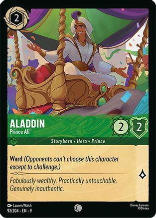Aladdin - Prince Ali (92/204) [Fabled]