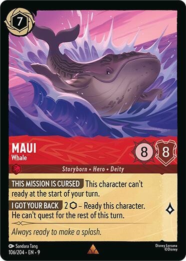 Maui - Whale (106/204) [Fabled] | Eastridge Sports Cards & Games