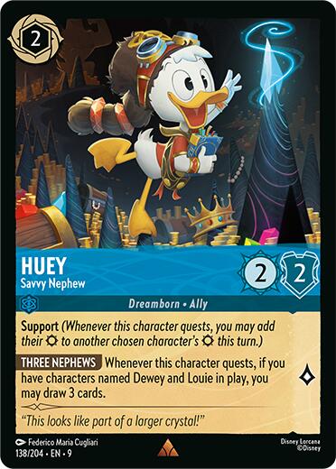 Huey - Savvy Nephew (138/204) [Fabled] | Eastridge Sports Cards & Games