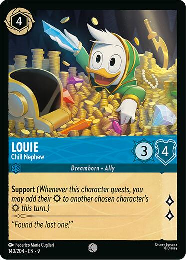 Louie - Chill Nephew (140/204) [Fabled] | Eastridge Sports Cards & Games