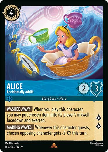 Alice - Accidentally Adrift (141/204) [Fabled] | Eastridge Sports Cards & Games