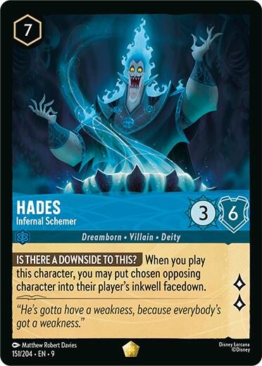 Hades - Infernal Schemer (151/204) [Fabled] | Eastridge Sports Cards & Games