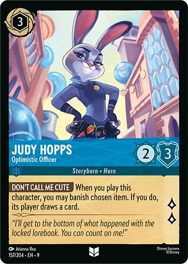 Judy Hopps - Optimistic Officer (157/204) [Fabled] | Eastridge Sports Cards & Games