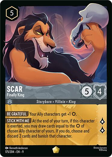 Scar - Finally King (175/204) [Fabled] | Eastridge Sports Cards & Games