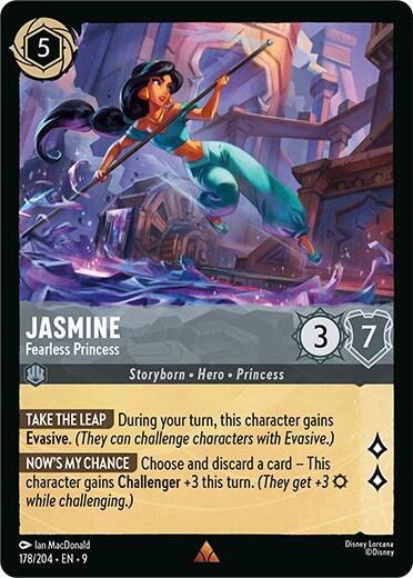 Jasmine - Fearless Princess (178/204) [Fabled] | Eastridge Sports Cards & Games