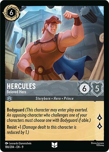 Hercules - Beloved Hero (186/204) [Fabled] | Eastridge Sports Cards & Games