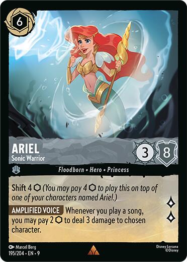 Ariel - Sonic Warrior (195/204) [Fabled] | Eastridge Sports Cards & Games