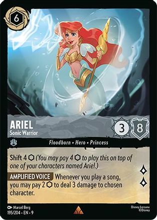 Ariel - Sonic Warrior (195/204) [Fabled]