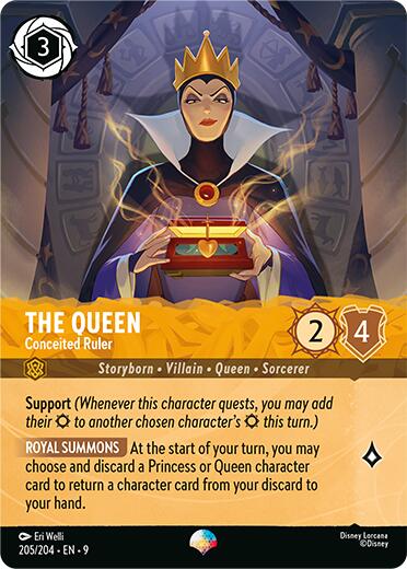 The Queen - Conceited Ruler (Epic) (205/204) [Fabled] | Eastridge Sports Cards & Games