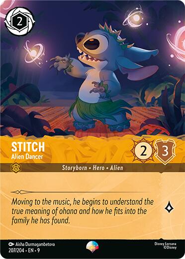 Stitch - Alien Dancer (Epic) (207/204) [Fabled] | Eastridge Sports Cards & Games